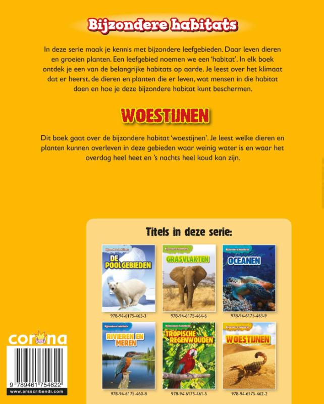 Achterkant van Woestijnen