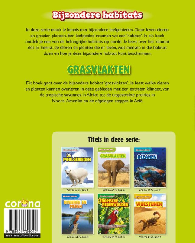 Achterkant van Grasvlakten