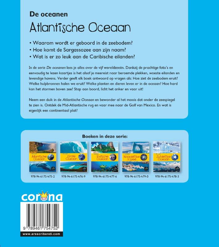 Achterkant van Atlantische Oceaan