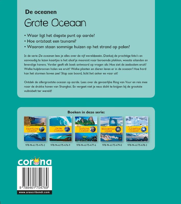 Achterkant van Grote Oceaan