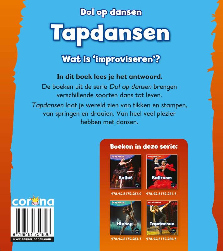 Achterkant van Tapdansen