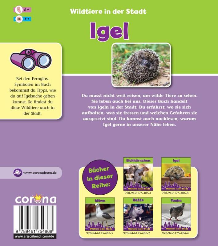 Achterkant van Igel