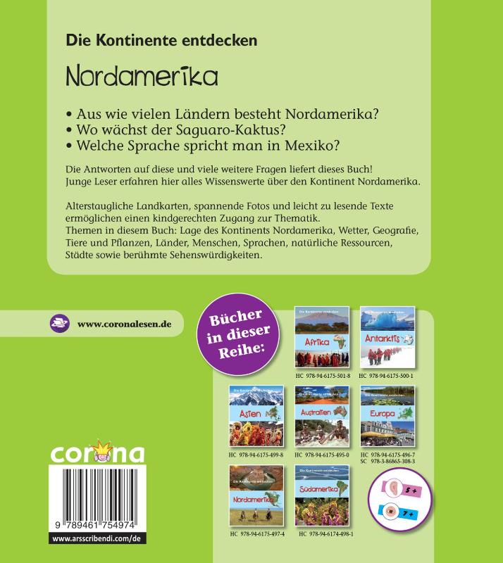 Achterkant van Nordamerika