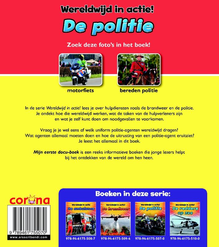 Achterkant van De politie