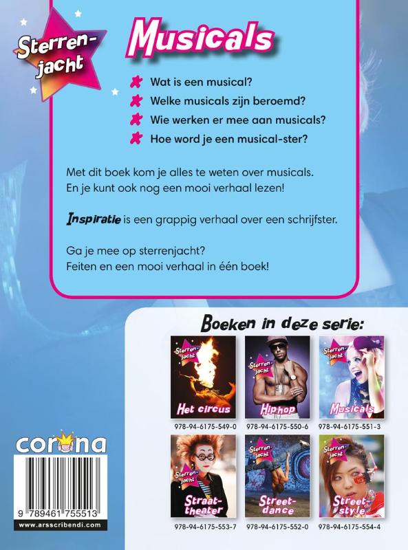 Achterkant van Musicals