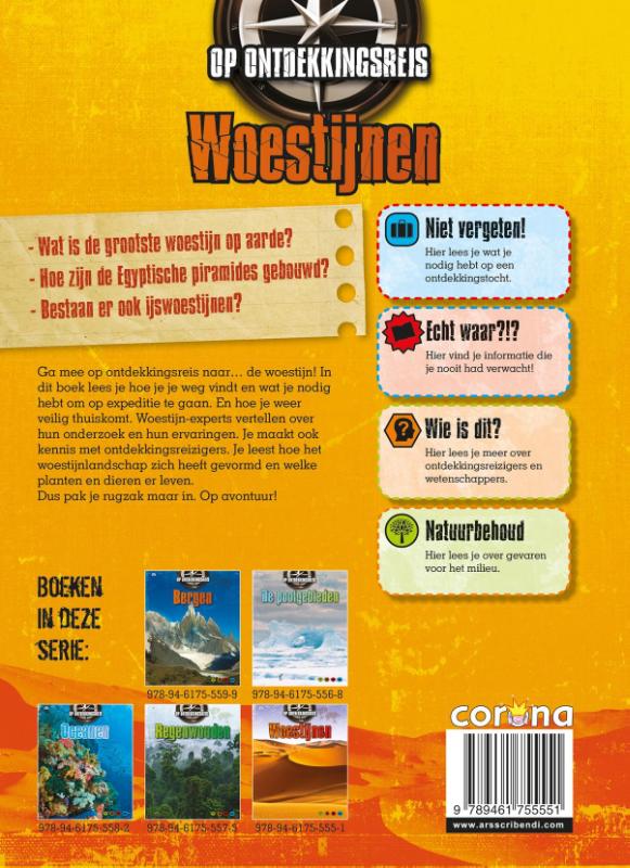 Achterkant van Woestijnen