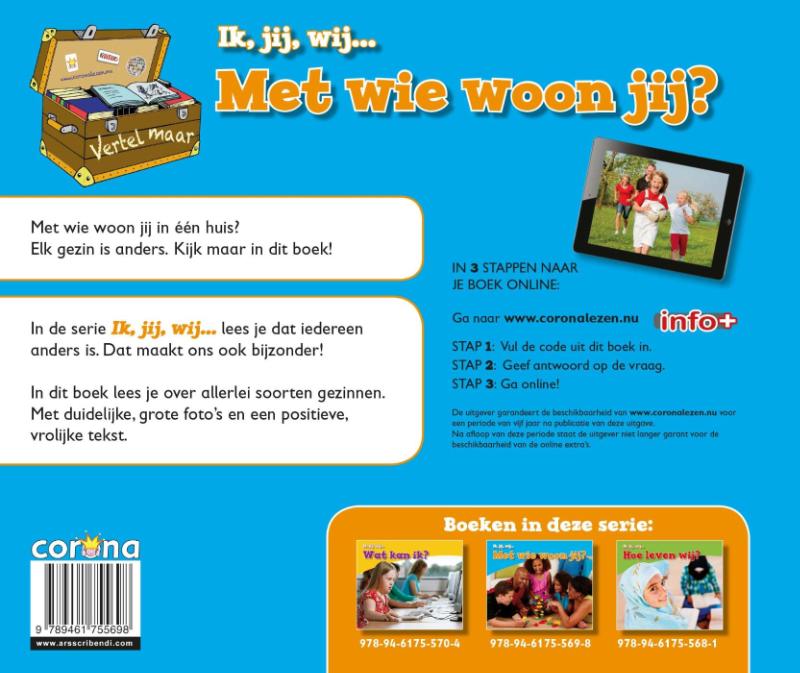 Achterkant van Met wie woon jij?