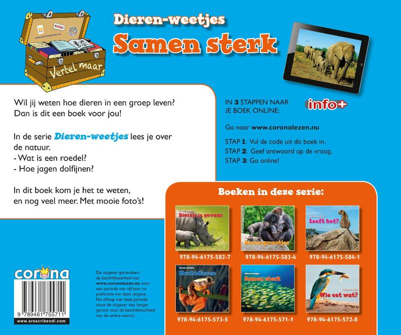 Achterkant van Samen sterk