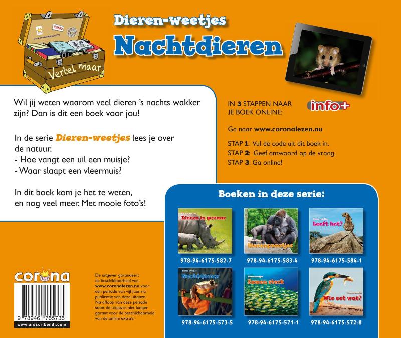 Achterkant van Nachtdieren