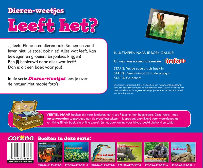 Achterkant van Leeft het?