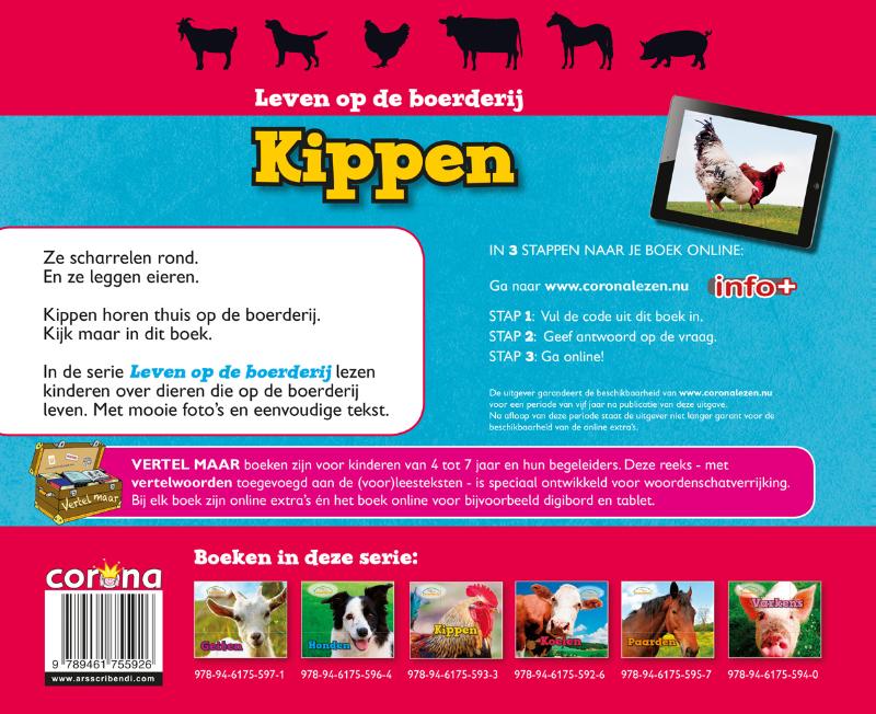 Achterkant van Kippen
