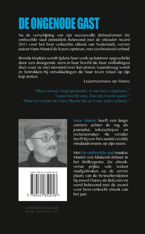 Achterkant van De ongenode gast