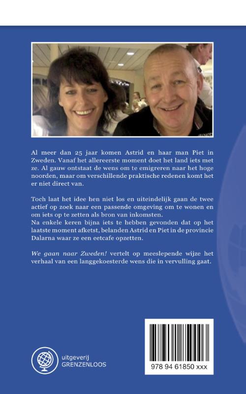 Achterkant van We gaan naar Zweden!