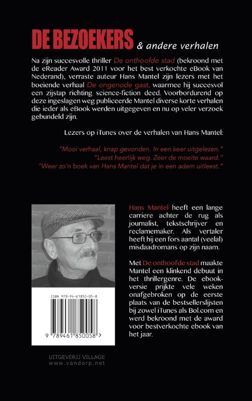 Achterkant van De bezoekers & andere SF-verhalen