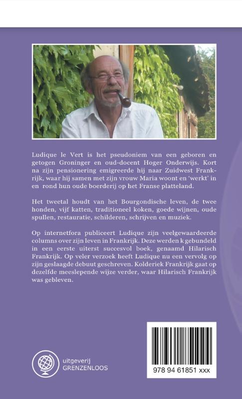 Achterkant van Kolderiek Frankrijk