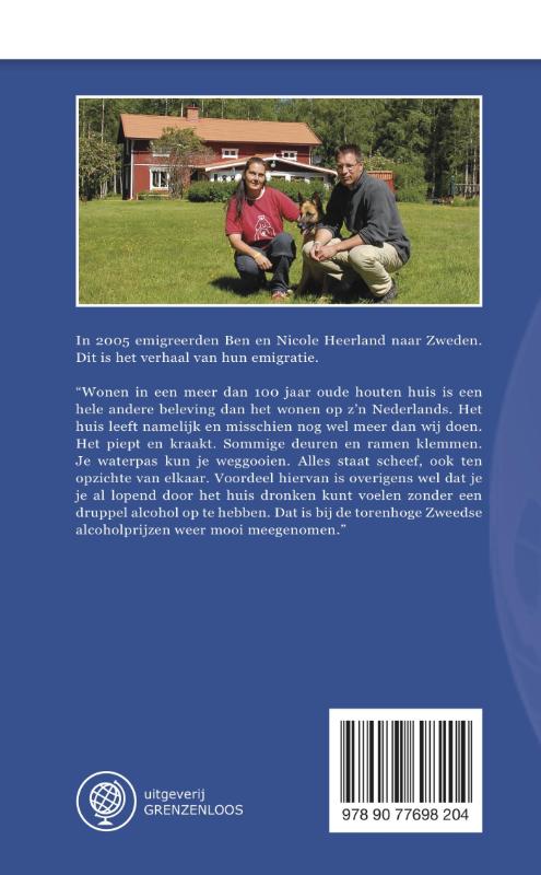 Achterkant van Naar de Noorderzon
