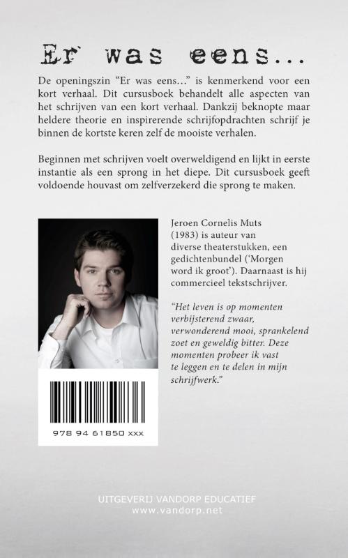 Achterkant van Er was eens...een verhaal