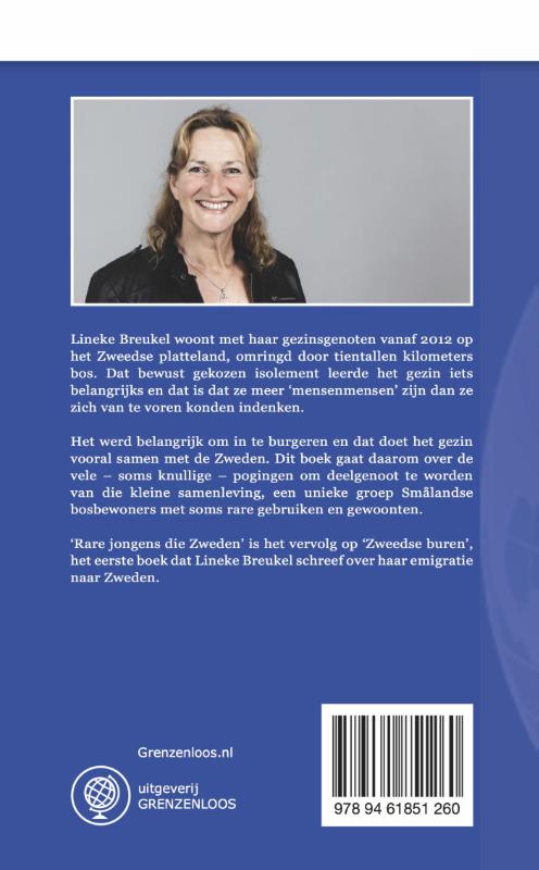 Achterkant van Rare jongens die Zweden