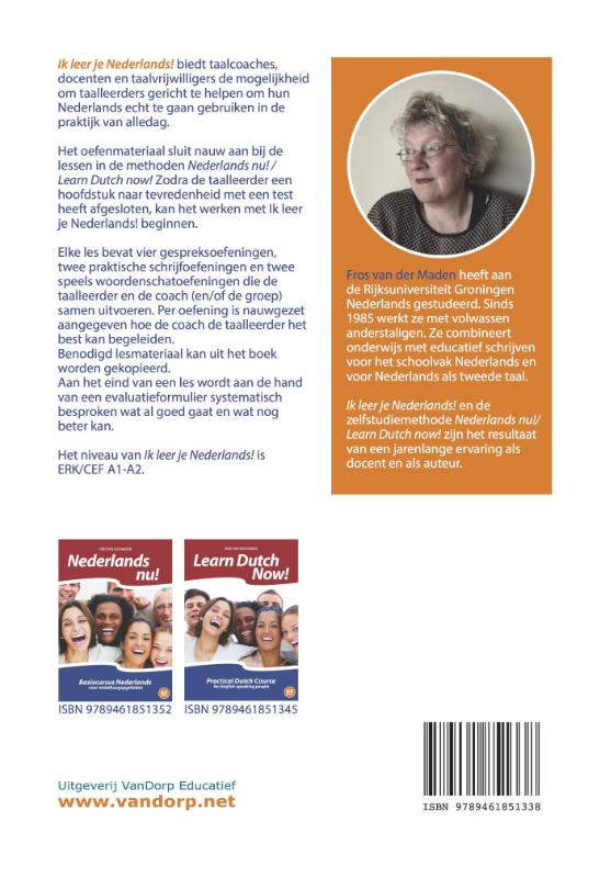 Achterkant van Niveau CEFR A1 - A2