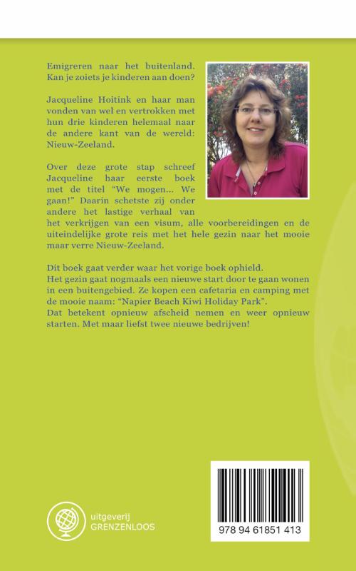 Achterkant van We gingen...We blijven!