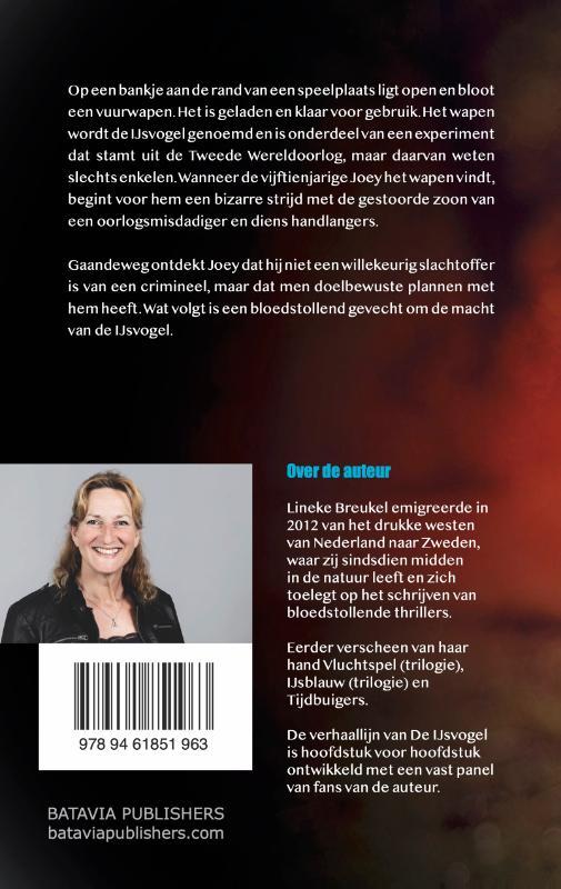 Achterkant van De ijsvogel