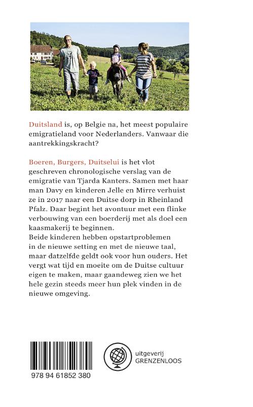 Achterkant van Boeren, Burgers, Duitselui
