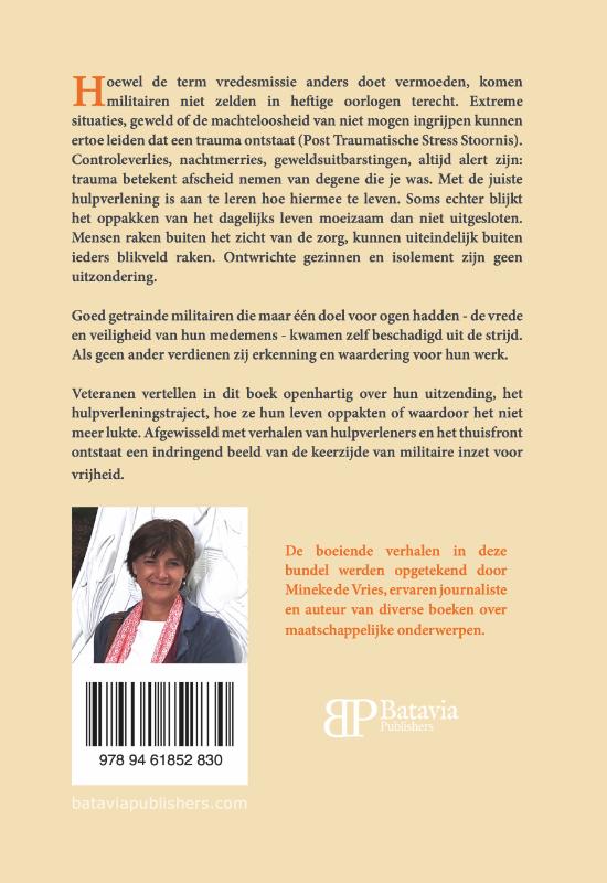 Achterkant van Als vrede je missie is