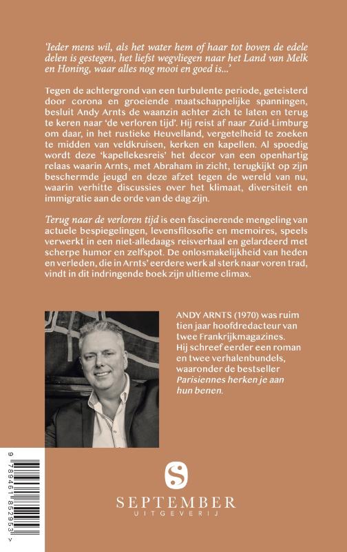 Achterkant van Terug naar de verloren tijd