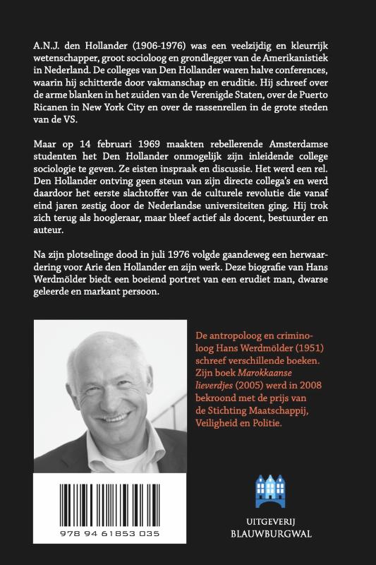 Achterkant van Den Hollander