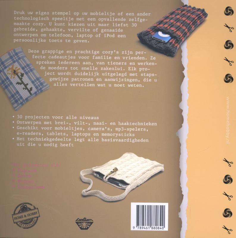 Achterkant van Techno cozy s