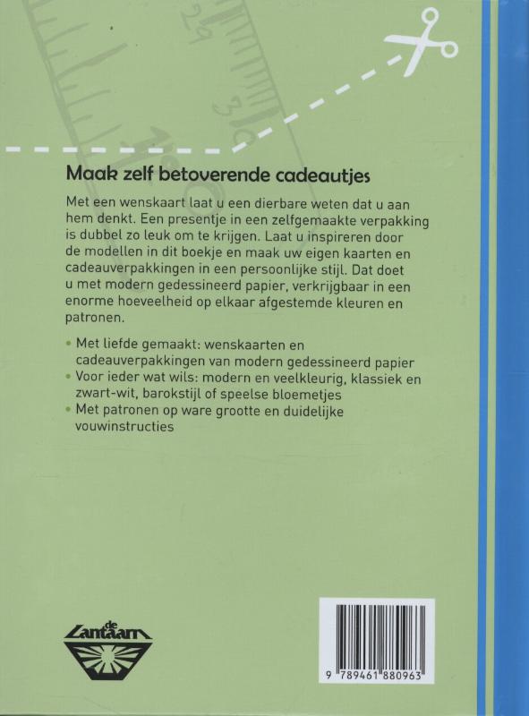 Achterkant van Kaarten & cadeauverpakkingen maken