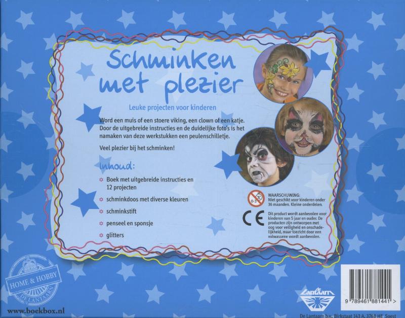 Achterkant van Schminken met plezier