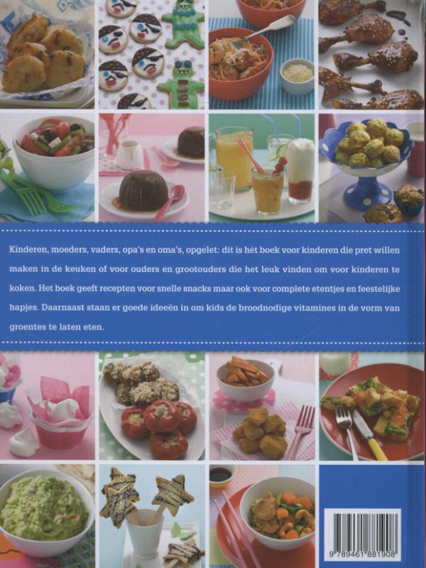 Achterkant van Ready steady koken voor kids