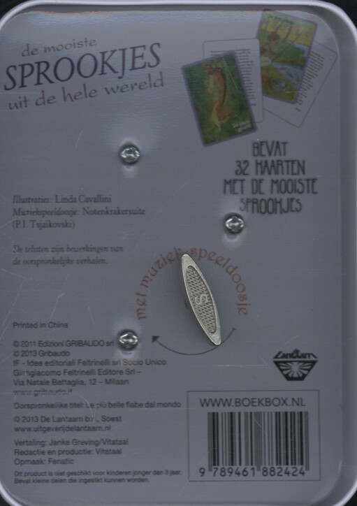 Achterkant van De mooiste sprookjes uit de hele wereld