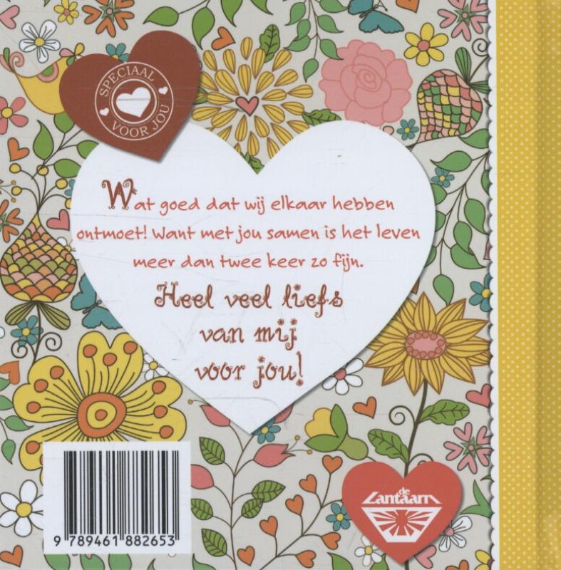 Achterkant van Voor mijn allergrootste liefde