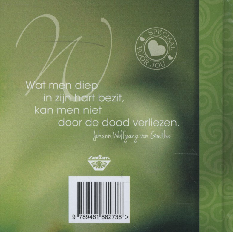 Achterkant van Troostende woorden