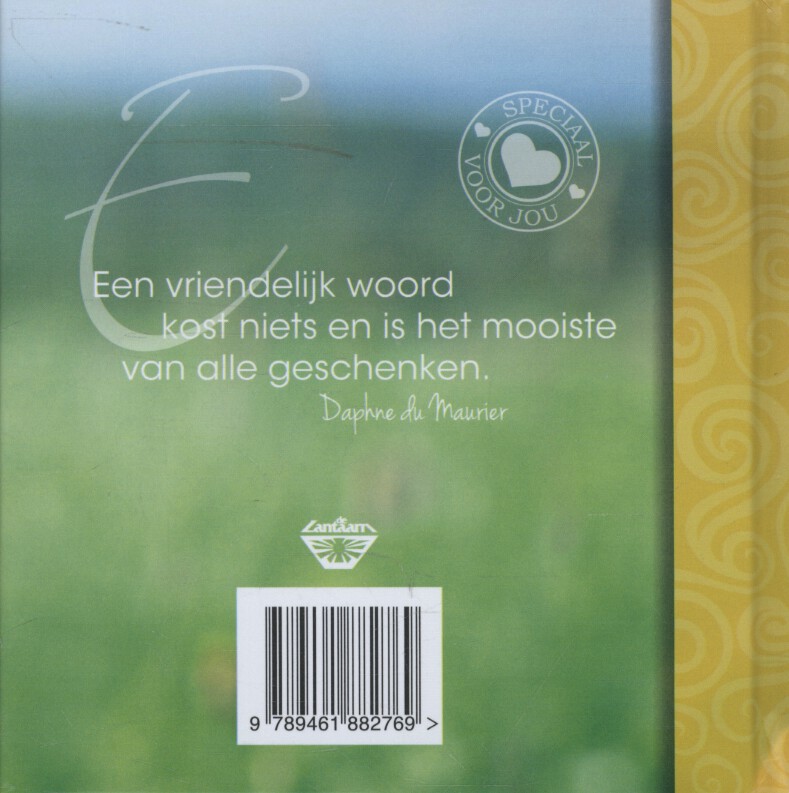 Achterkant van Positieve energie