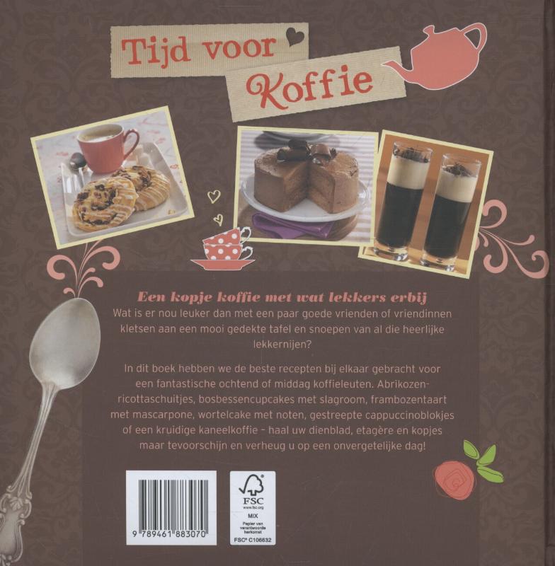 Achterkant van Tijd voor koffie