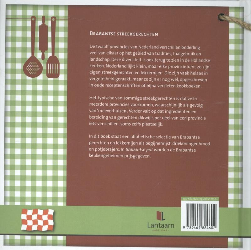 Achterkant van Brabantse pot