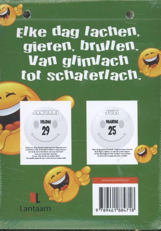 Achterkant van 2016