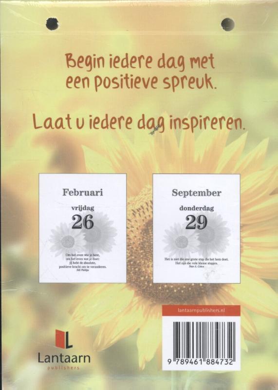 Achterkant van 2016