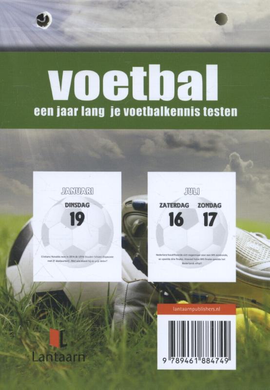 Achterkant van 2016