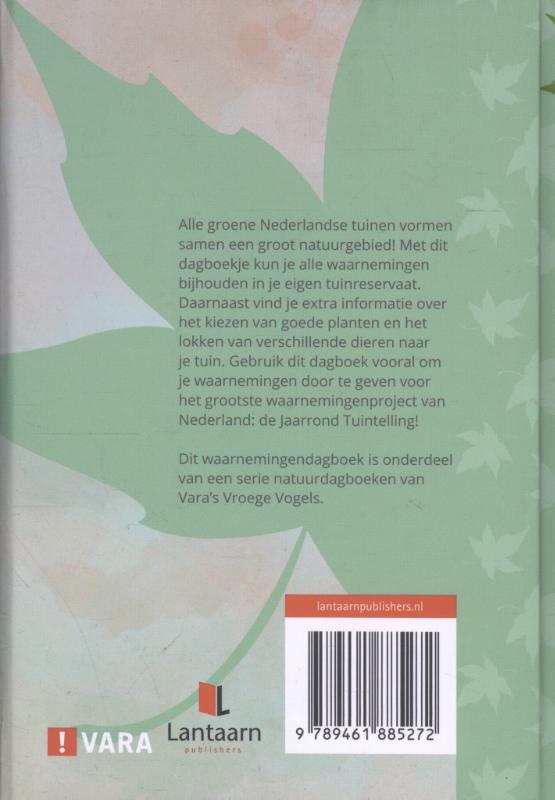 Achterkant van In de tuin