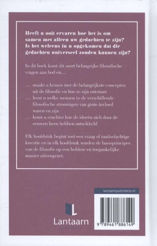 Achterkant van Waarom we denken wat we denken