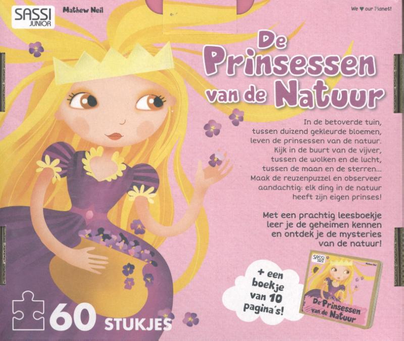 Achterkant van De prinsessen van de natuur