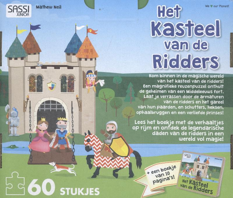 Achterkant van Het kasteel van de ridders