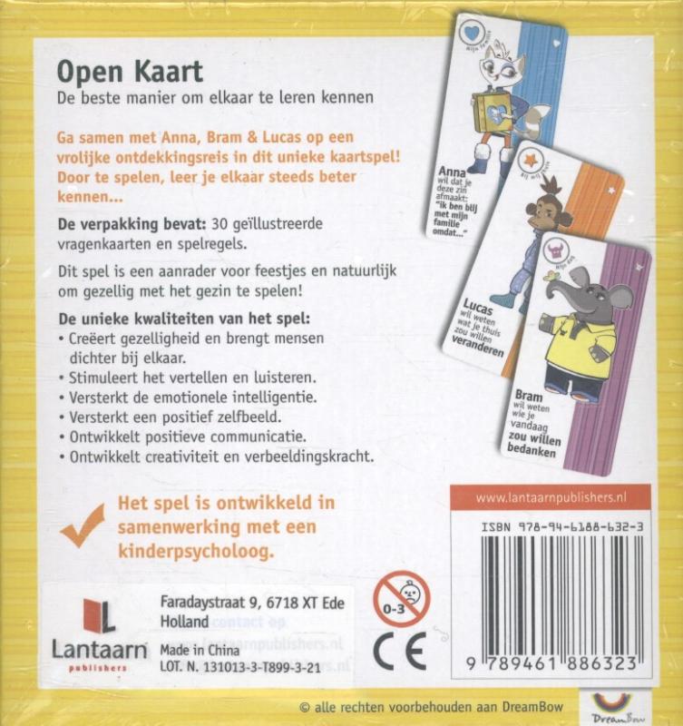 Achterkant van leeftijd 6+