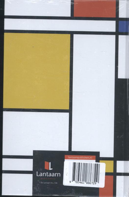 Achterkant van Mondriaan 2 (set 3 ex.)