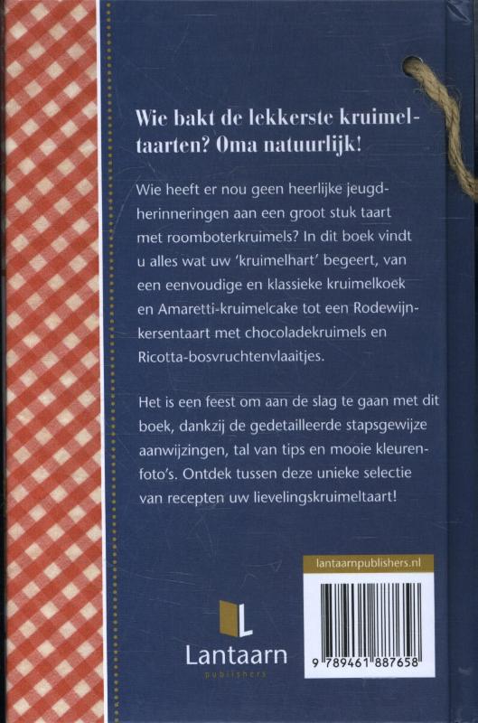 Achterkant van Kruimeltaarten