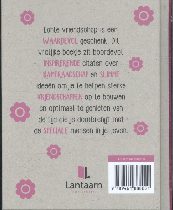 Achterkant van Het kleine boekje over vriendschap
